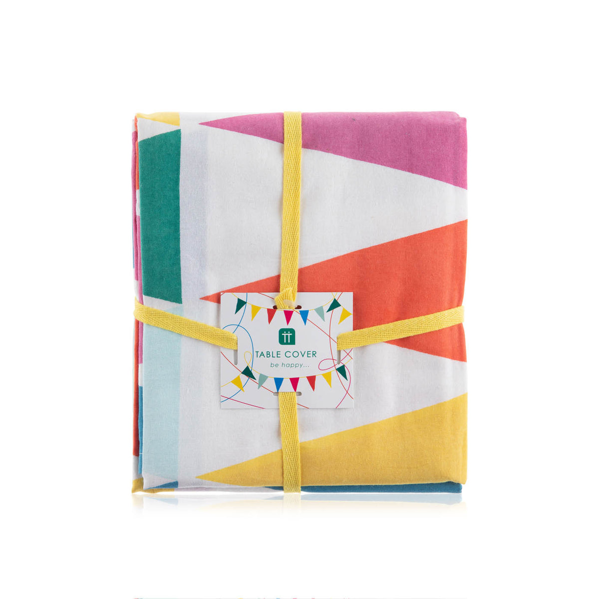 We Heart Birthdays Rainbow Fabric Table Cover