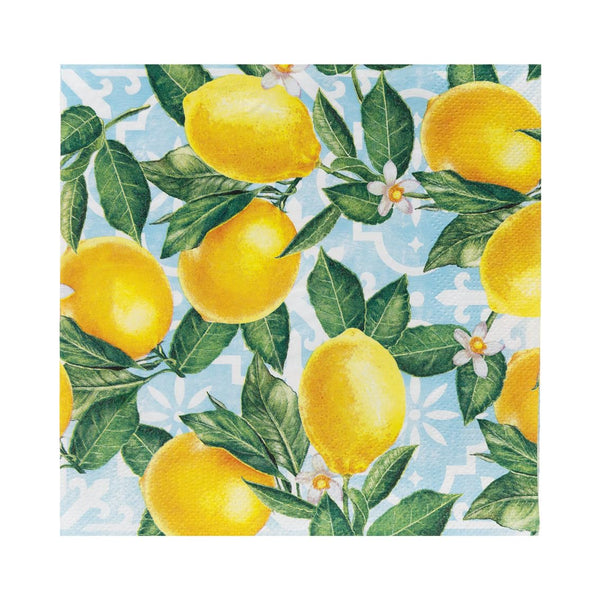Souk Lemon Paper Napkins
