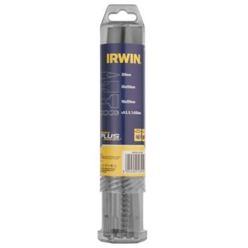 Set SDS+ boren/beitels 6PCS - boren (5.5, 6 en 7mm) en 3 SDS+ beitels (puntbeitel, vlakbeitel, spadebeitel) [0]