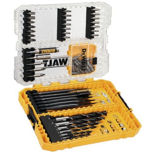 DT70758-QZ 57-delig, speedboor EXTREME™ en houtboren, TOUGH CASE