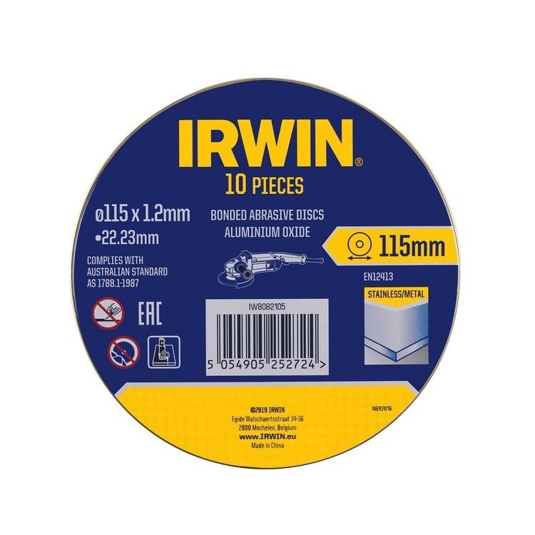 Metal cut disc115x1.2 x22.2mm tin10PCS