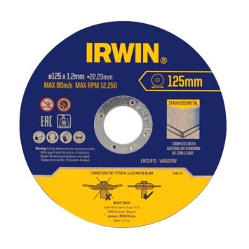 Metal cut disc125x1.2 x22.2mm tin10PCS