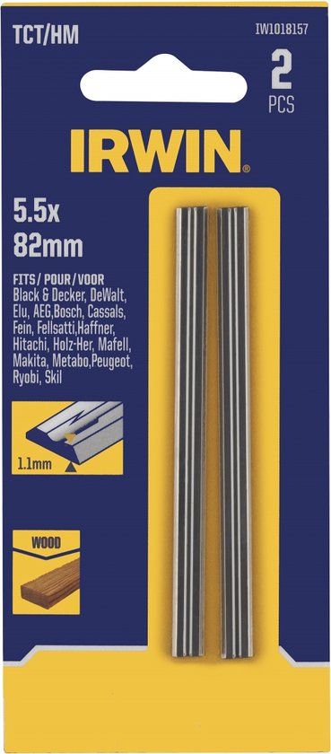 Hardmetalen Schaafbeitels 2PCS, TCT/HM,82x5,5mm [0]