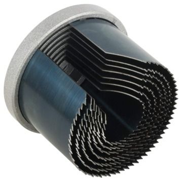 Set gatenzagen 7PCS voor hout 26, 32, 38, 45, 51, 57 en 64mm. Diepte 41mm [0]