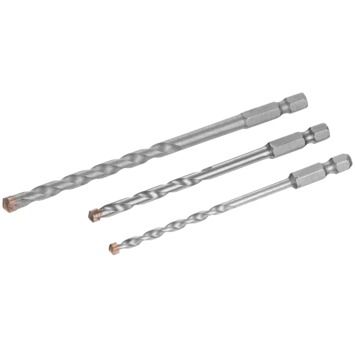 Steenboren HEX Set 3PCS 4/5/6mm [0]