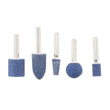 Set slijpstenen 5PCS (boormachine) voor metaal, keramiek, pvc, koper, as 6mm [0]