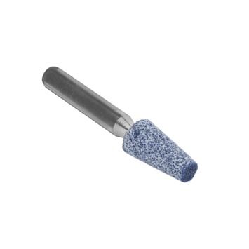 Slijpsteen 10mm kegel, conische (boormachine) voor keramiek, metaal, pvc, koper, as 6mm [0]