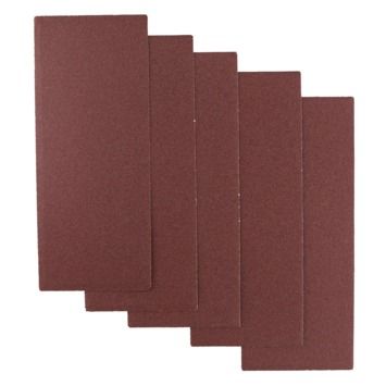 Set Schuurstroken 50PCS 1/2 115x280mm met klem, geen perfo, 15x K60, 20x K100 en 15x K150 [0]