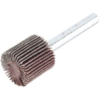 Lamellenschuurwiel (boormachine) voor hout, metaal, steen, pvc, diameter 20mm, breedte 20mm, K80 [0]