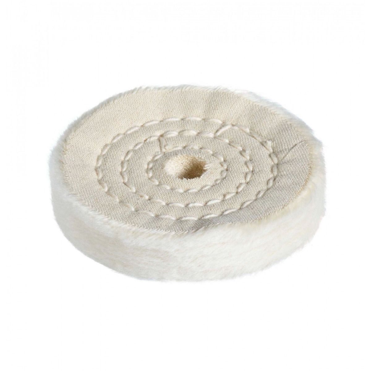 Polijstschijf katoen (boormachine) voor metaal, marmer, pvc, polijsten 75mmx13mm [0]