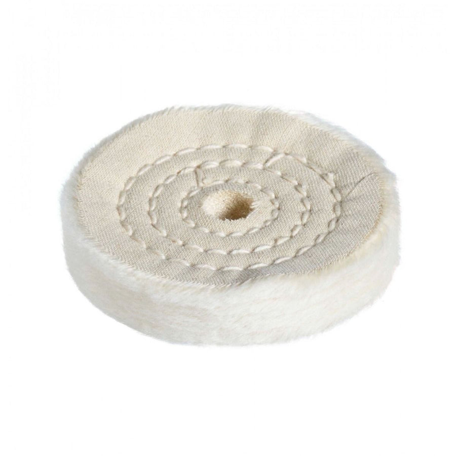 Polijstschijf katoen (boormachine) voor metaal, marmer, pvc, polijsten 75mmx13mm [0]