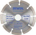Pro Performance diamantzaagblad 125mm voor haakse slijper, steen, gesegmenteerde rand [0]
