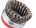 Komstaaldraadborstel (haakse slijper) voor metaal, beton, diameter 95mm. [0]