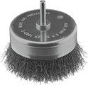 Komstaaldraadborstel (boormachine) voor metaal, beton - grof, diameter 80mm. [0]