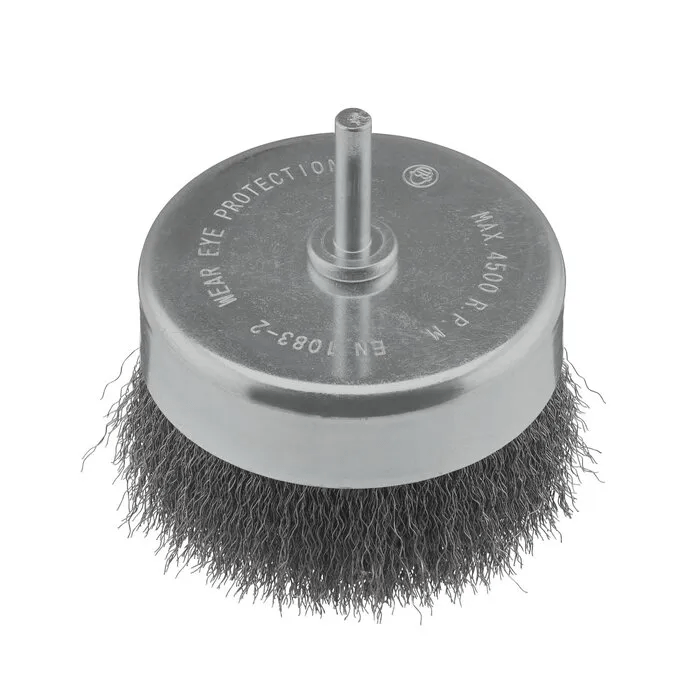 Komstaaldraadborstel (boormachine) voor metaal, beton - fijn, diameter 80mm. [0]