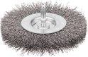 Staaldraadborstel (boormachine) voor steen, beton, staal, diameter 100mm, dikte 17mm. [0]