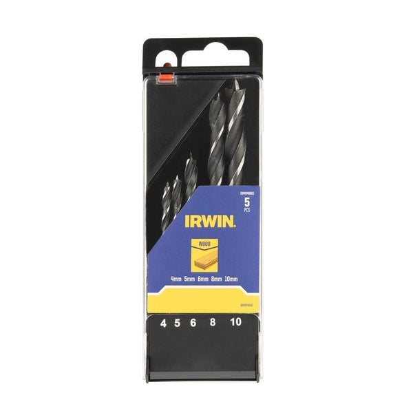Set Houtspiraalboren Brad point 5PCS, 4-10mm [0]