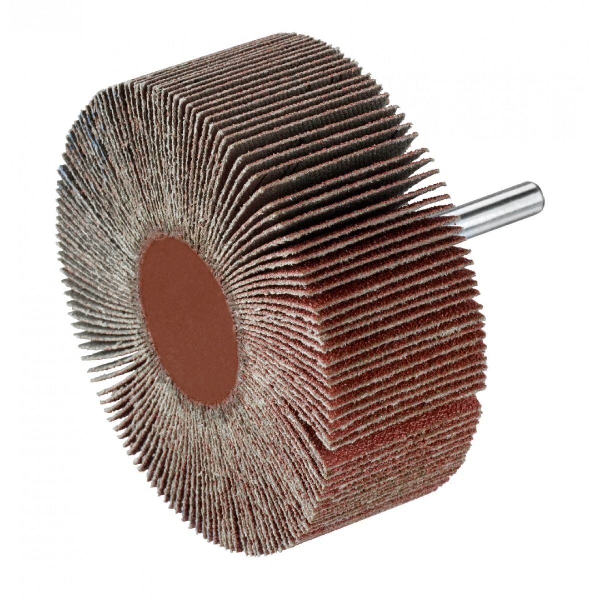 Lamellenschuurwiel (boormachine) voor hout, metaal, steen, pvc, diameter 80mm, breedte 30mm, K80 [0]