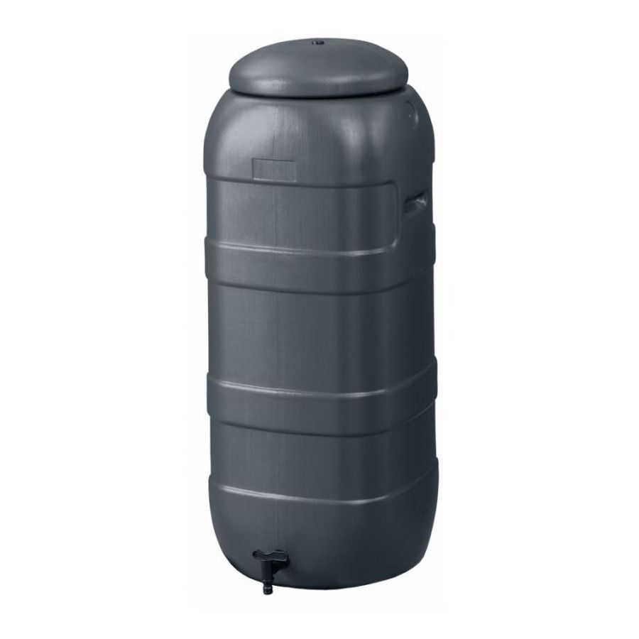 Mini rainsaver 100 liter antraciet l.38 x b.38 x h.92 cm