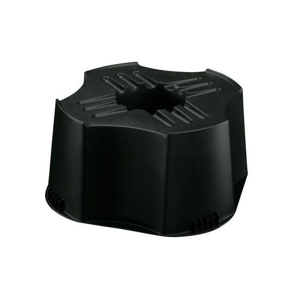 Harcostar regenton voet ø 71 x h.38 cm zwart
