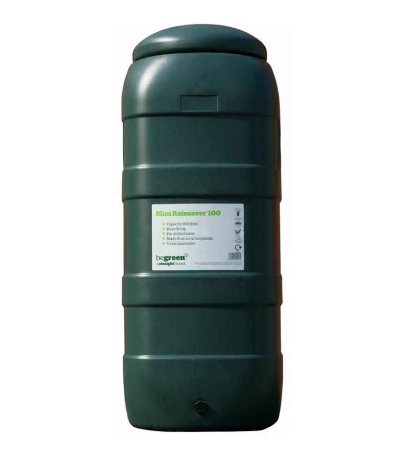 Mini rainsaver 100 liter groen l.38 x b.38 x h.92 cm