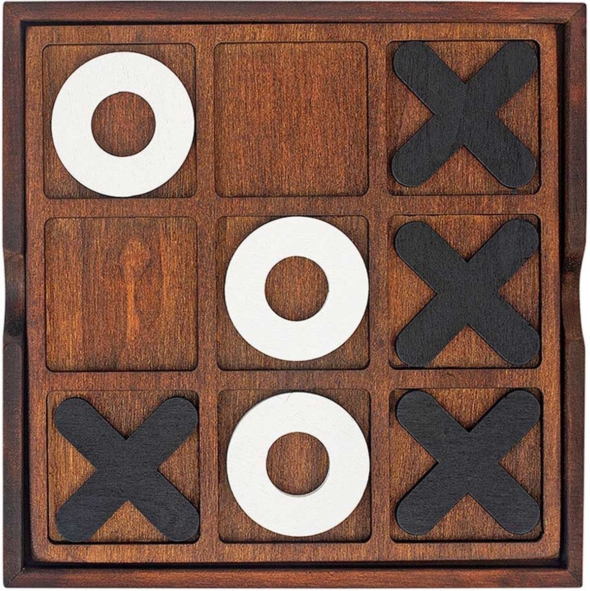 Iron & Glory Wooden Noughts & Crosses (Luckies)