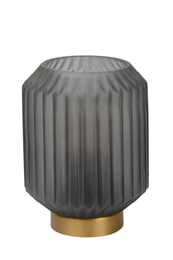 Lucide SUENO tafellamp Ø 13 cm, E14, grijs