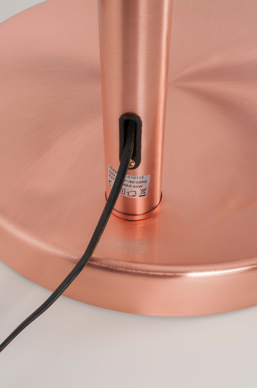 Vloerlamp Metaal Bow Koper