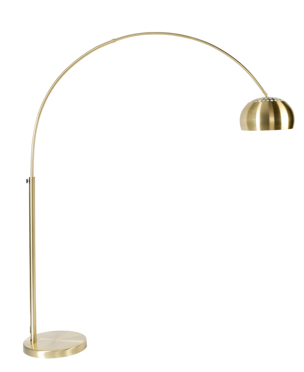 Vloerlamp Metaal Bow Messing
