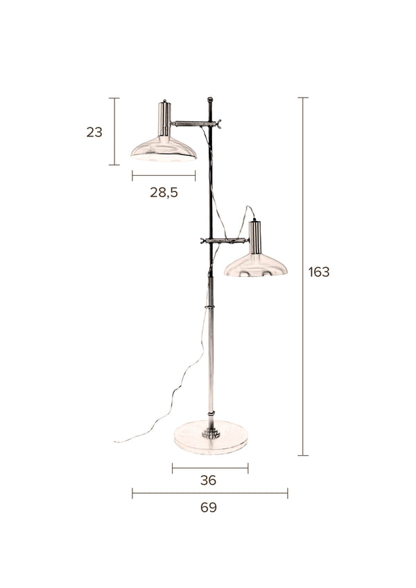 Vloerlamp Karish