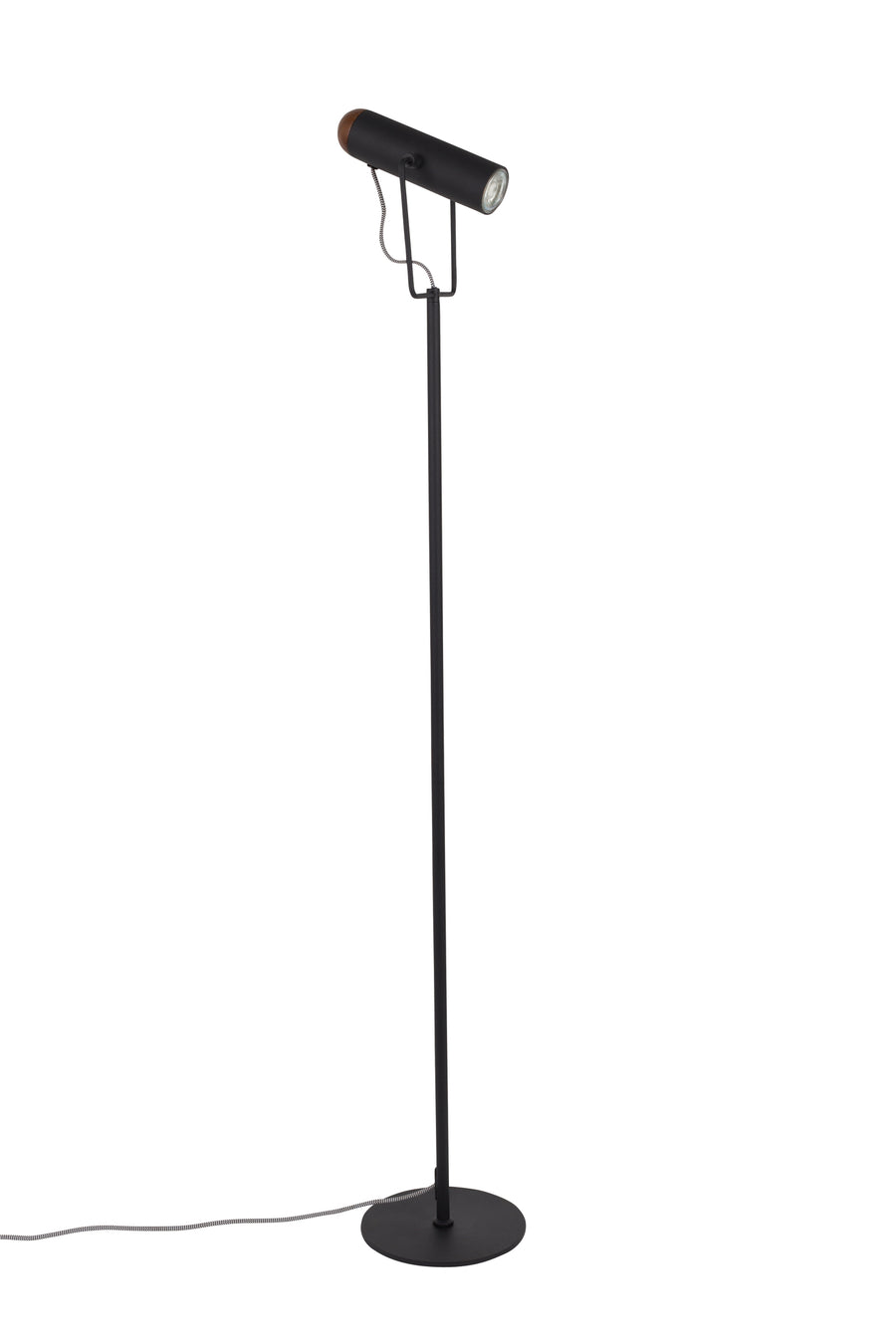 Vloerlamp Marlon Zwart
