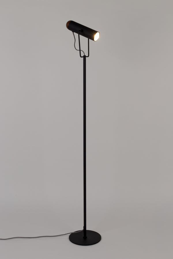 Vloerlamp Marlon Zwart