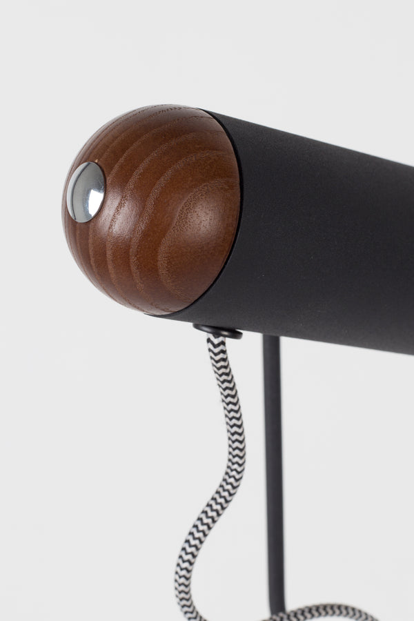 Vloerlamp Marlon Zwart