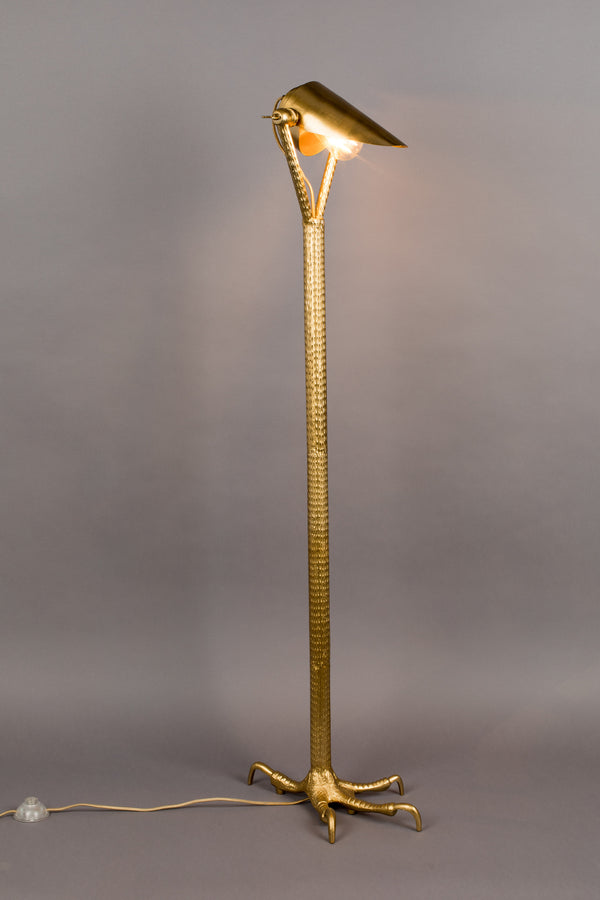 Vloerlamp Falcon Messing