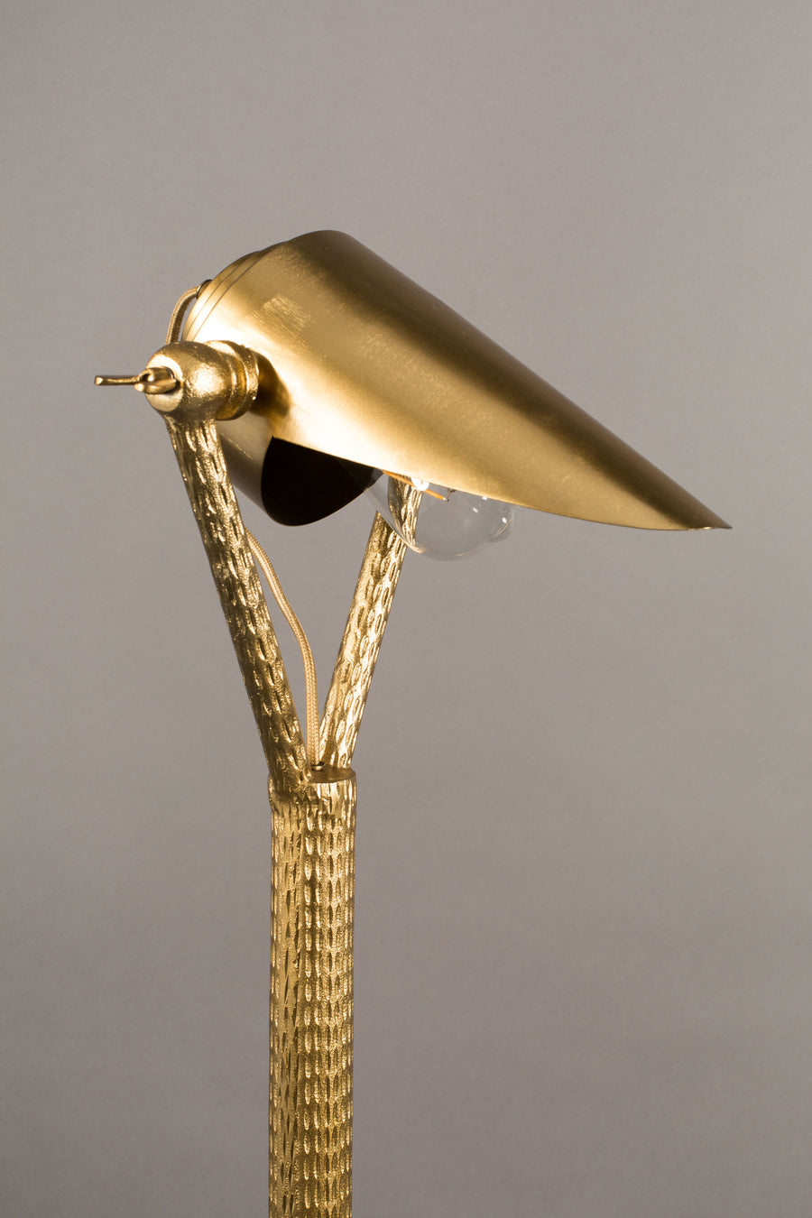 Vloerlamp Falcon Messing