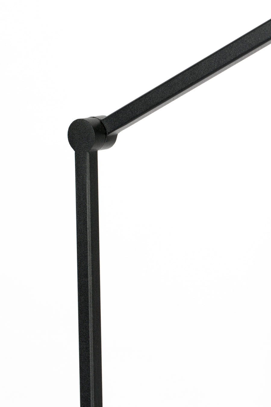 Lub vloerlamp/ staande leeslamp zwart