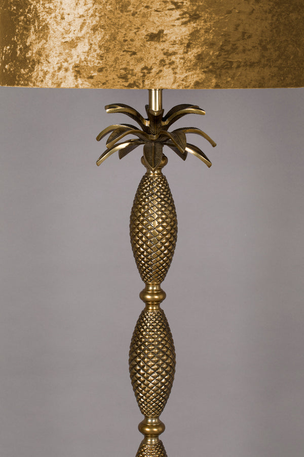 Vloerlamp Piña Goud