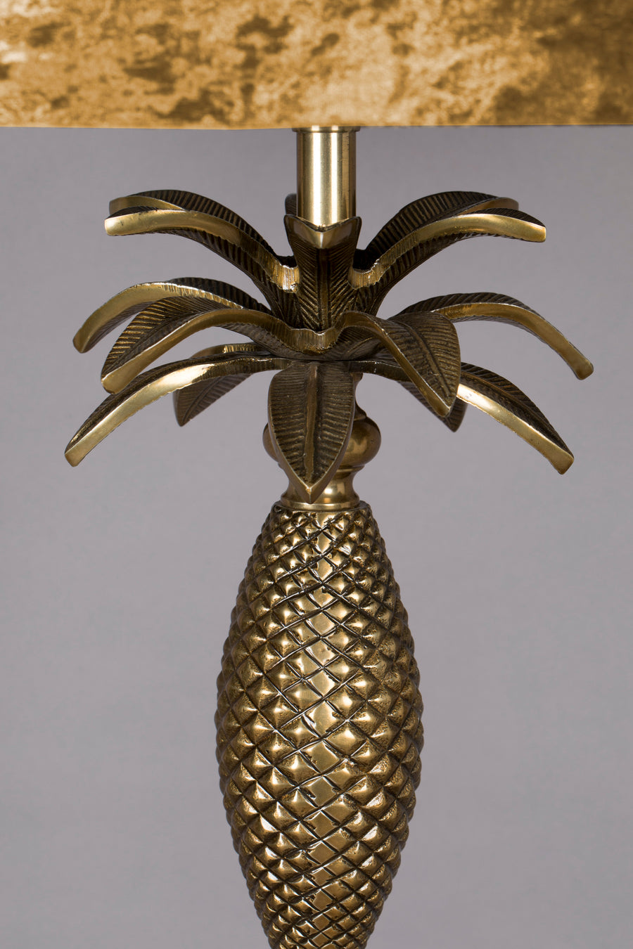 Vloerlamp Piña Goud