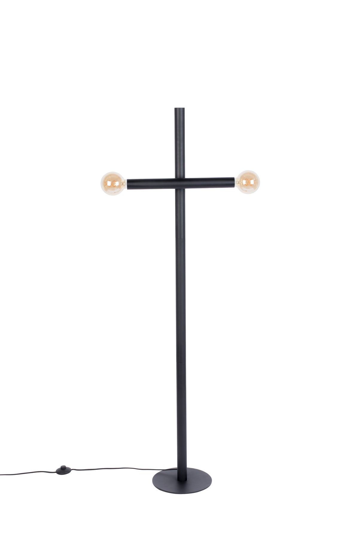 Vloerlamp Hawk Zwart