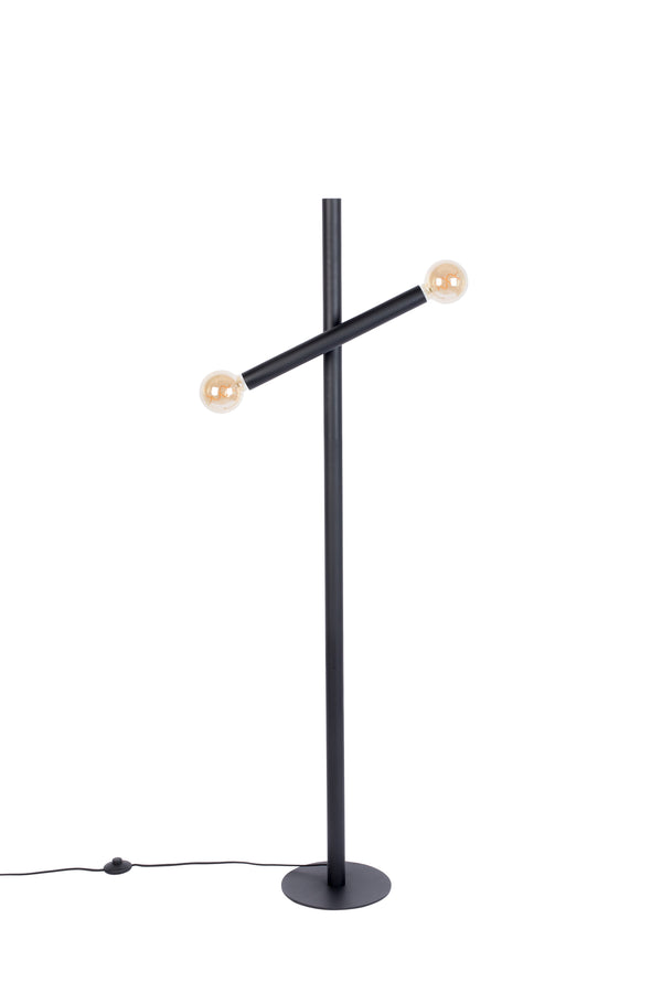 Vloerlamp Hawk Zwart