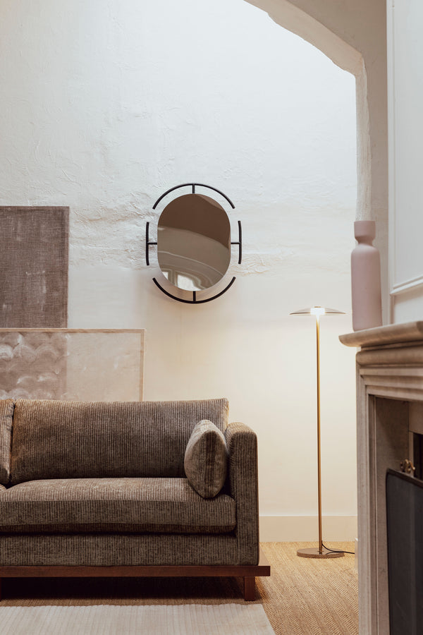 Float vloerlamp/ staande lamp glas