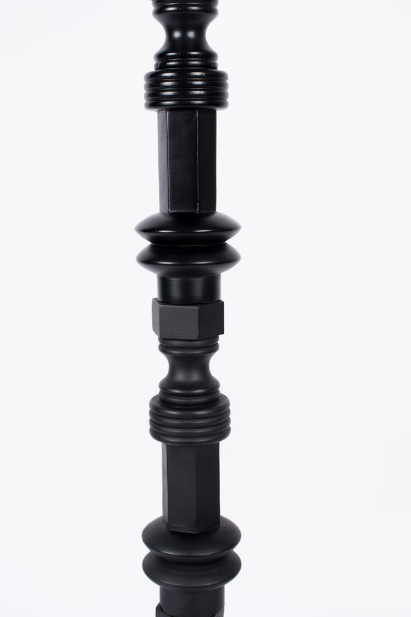 Totem vloerlamp/ staande lamp zwart