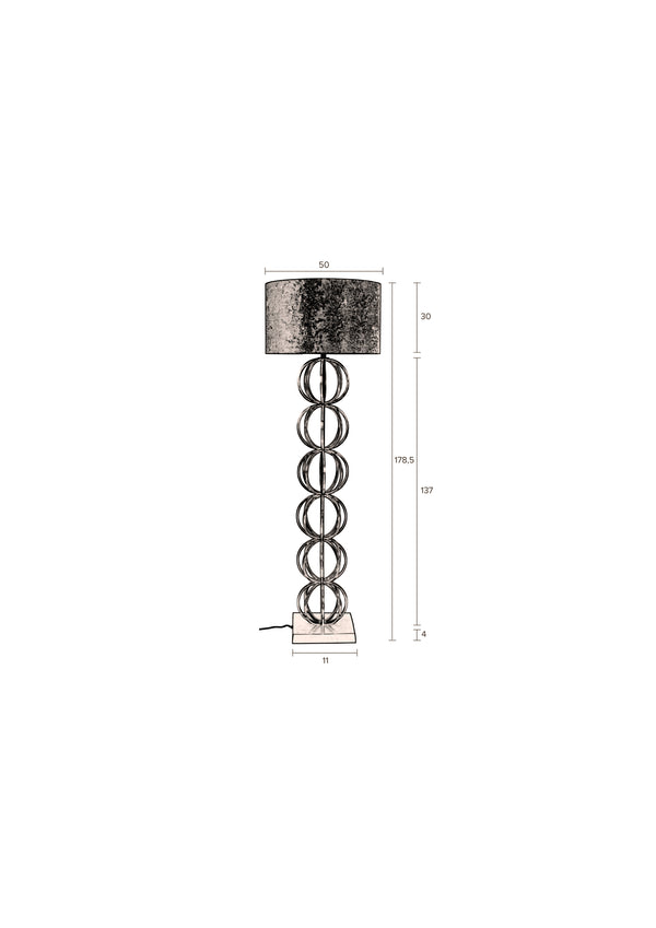 Vloerlamp Dalia Groen