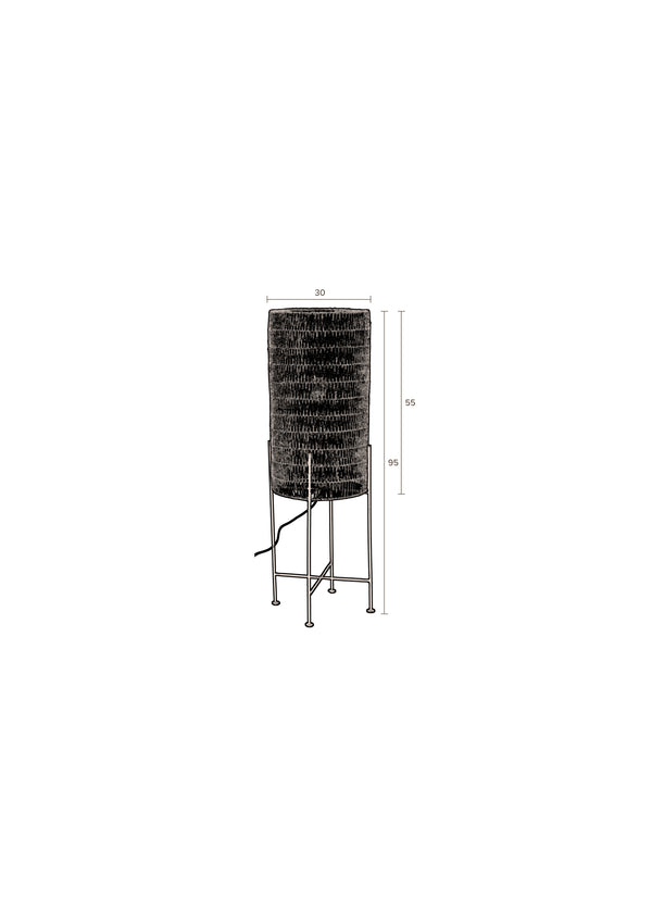 Kari vloerlamp/ staande lamp naturel