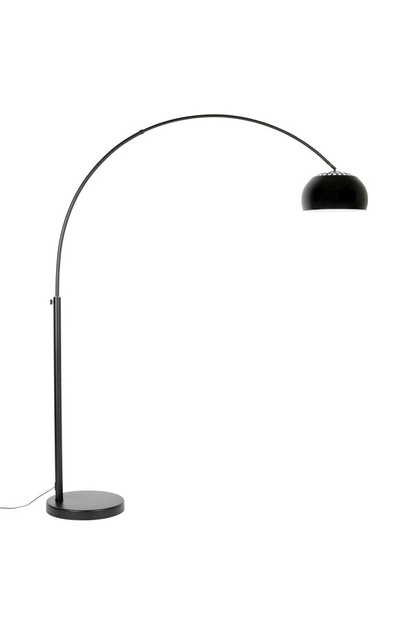 Vloerlamp Metaal Bow Zwart