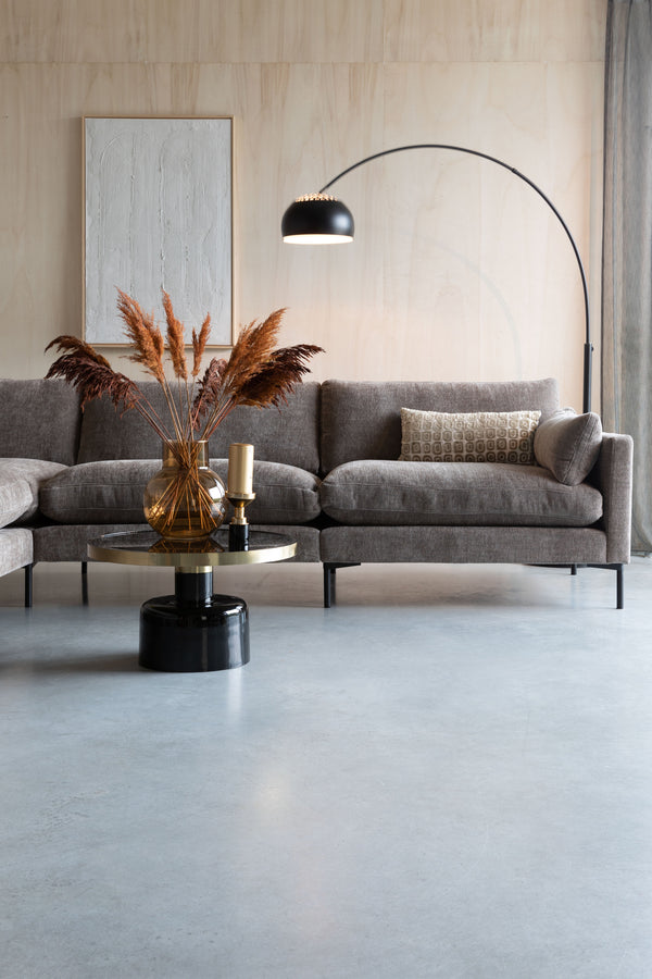 Vloerlamp Metaal Bow Zwart