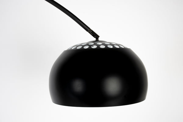 Vloerlamp Metaal Bow Zwart