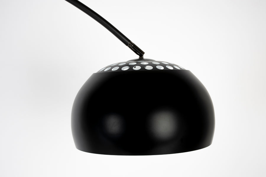 Vloerlamp Metaal Bow Zwart
