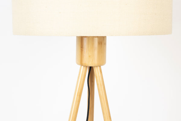 Vloerlamp Fan Bamboo