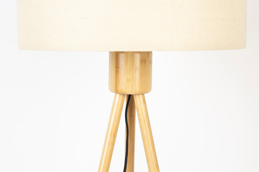 Vloerlamp Fan Bamboo